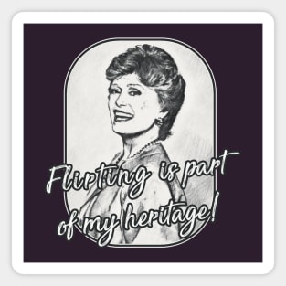 Golden Girls - Flirting Quote Magnet